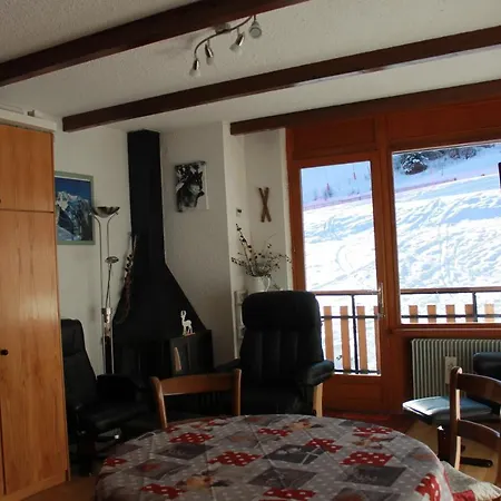 Gd Studio 4P Avec Balcon Face Aux Pistes Avec Wifi